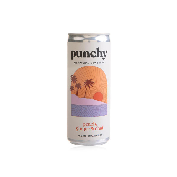 Punchy Peach Ginger and Chai Soft Drink 250ml
