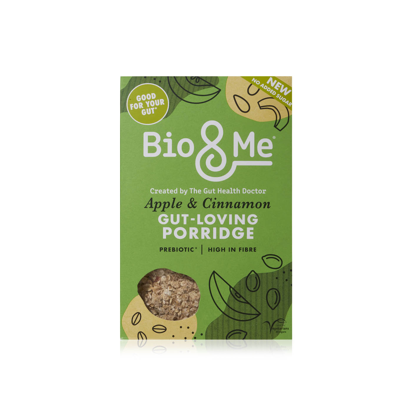 Bio&me Apple & Cinnamon Gut-Loving Prebiotic Porridge 400g