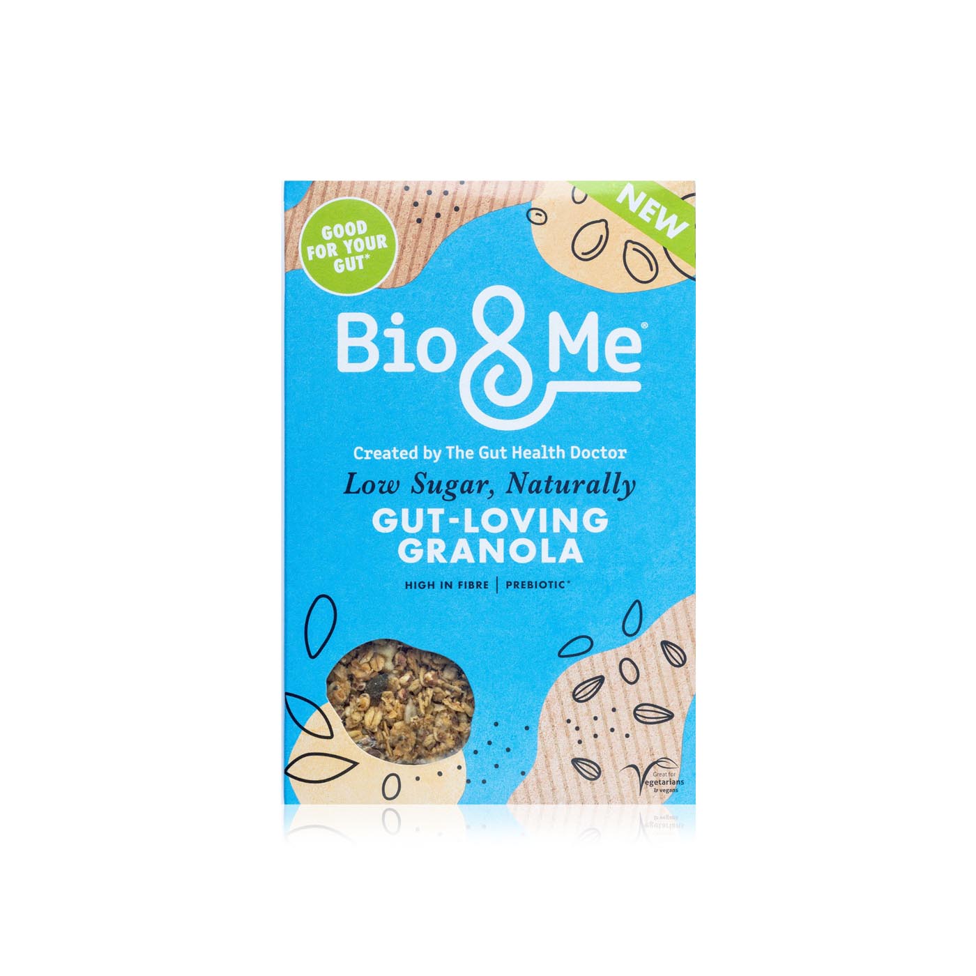 Bio&me Low Sugar, Naturally Gut-Loving Prebiotic Granola 360g