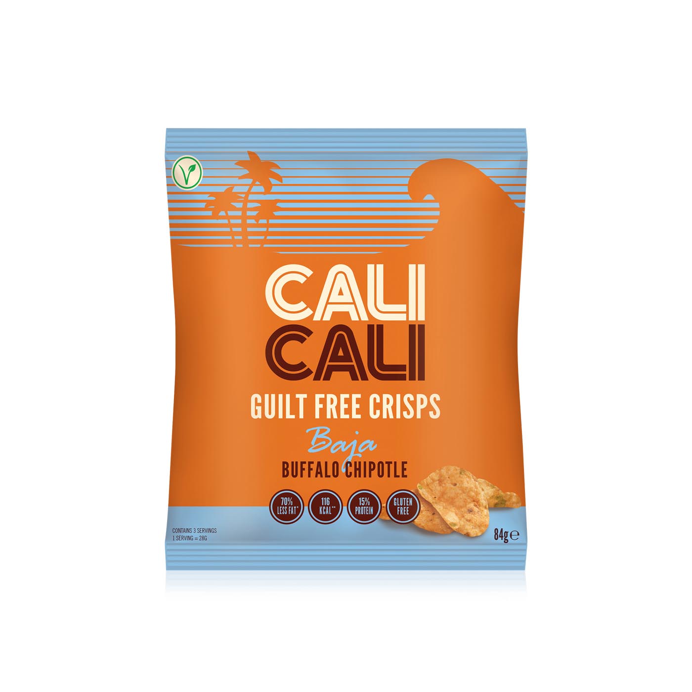 Cali Cali Baja Buffalo Chipotle Crisps 84g