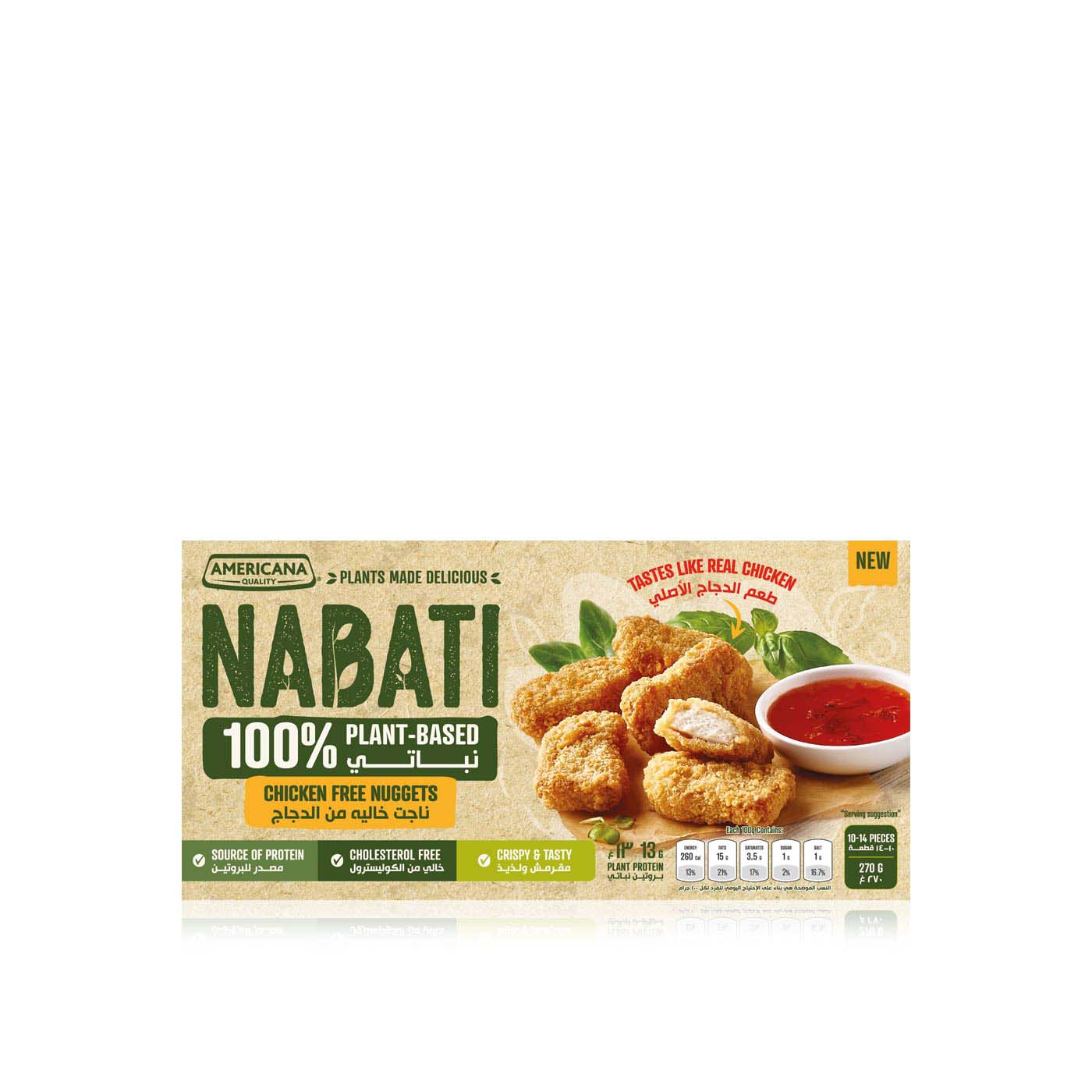 Americana Frozen Nabati Chicken-Free Nuggets 270G