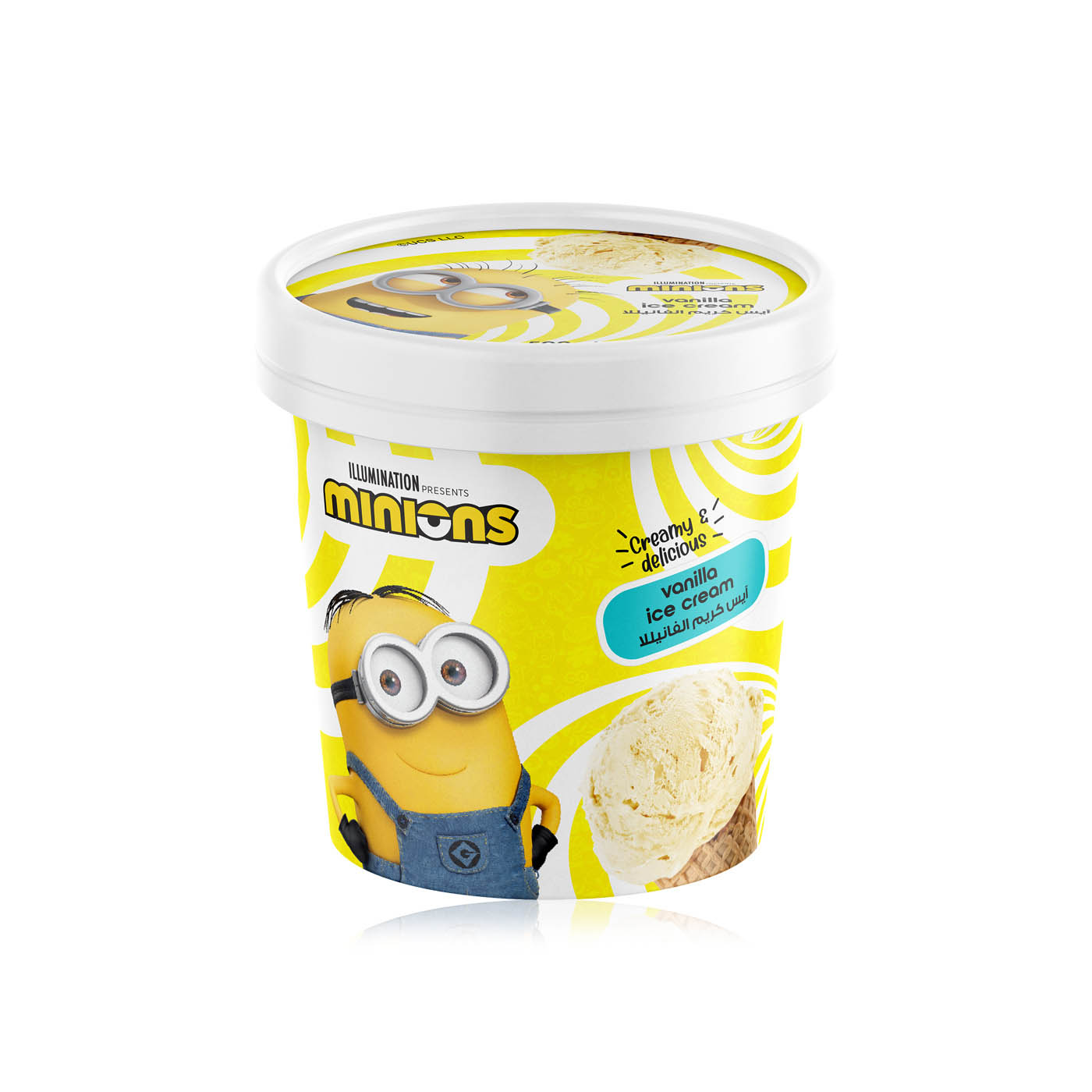 Minions Frozen Vanilla Ice Cream 500Ml