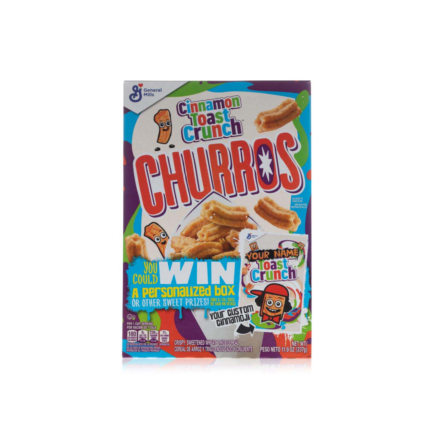 General Mills Cinnamon Toast Crunch Churros 337g