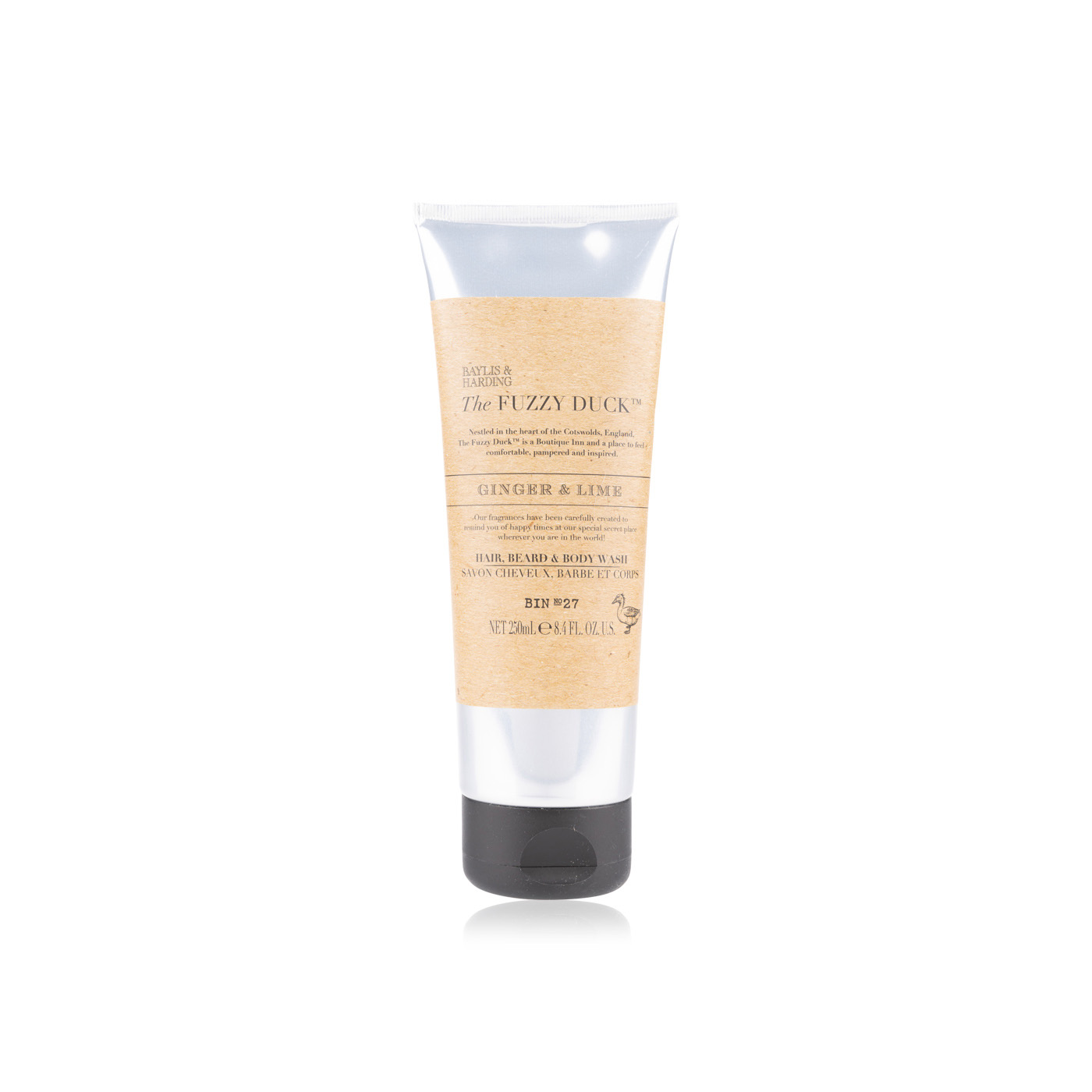 Baylis & Harding the Fuzzy Duck Ginger and Lime Hair Beard and Body Wash 250ml