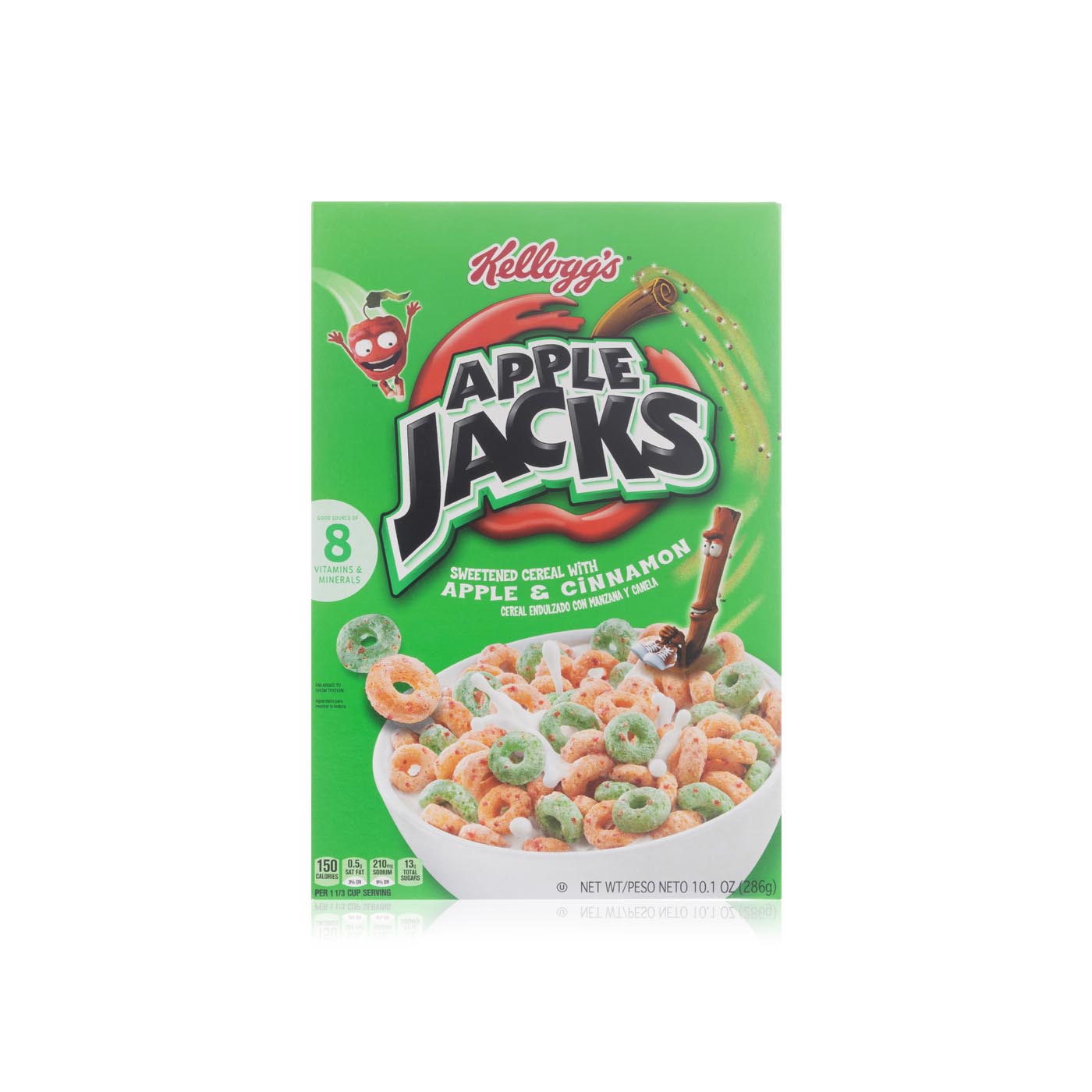 Kellogg's Apple Jacks cereal 286g - Spinneys UAE