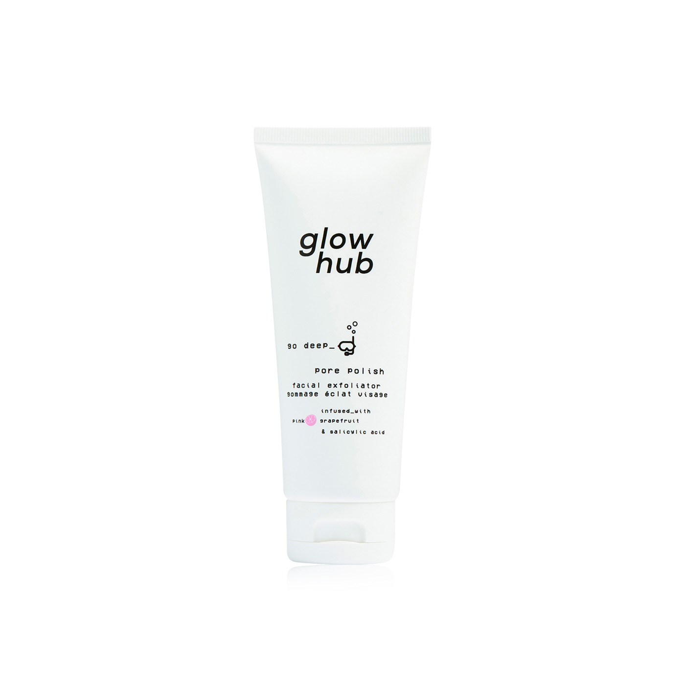 Glow Hub Pore Polish Facial Exfoliator 120ml
