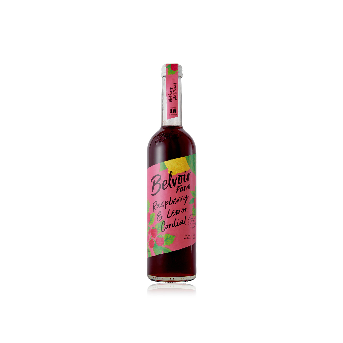 Belvoir Raspberry & Lemon Cordial 500ml