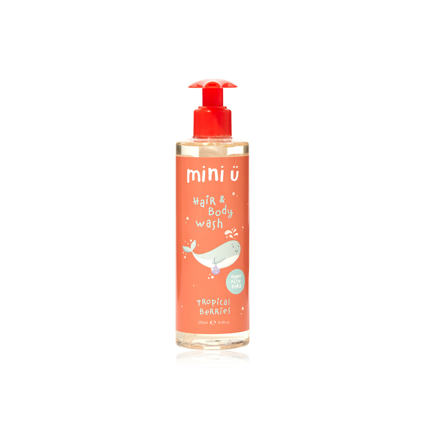 Mini U Tropical Berries Hair Body Wash 250ml
