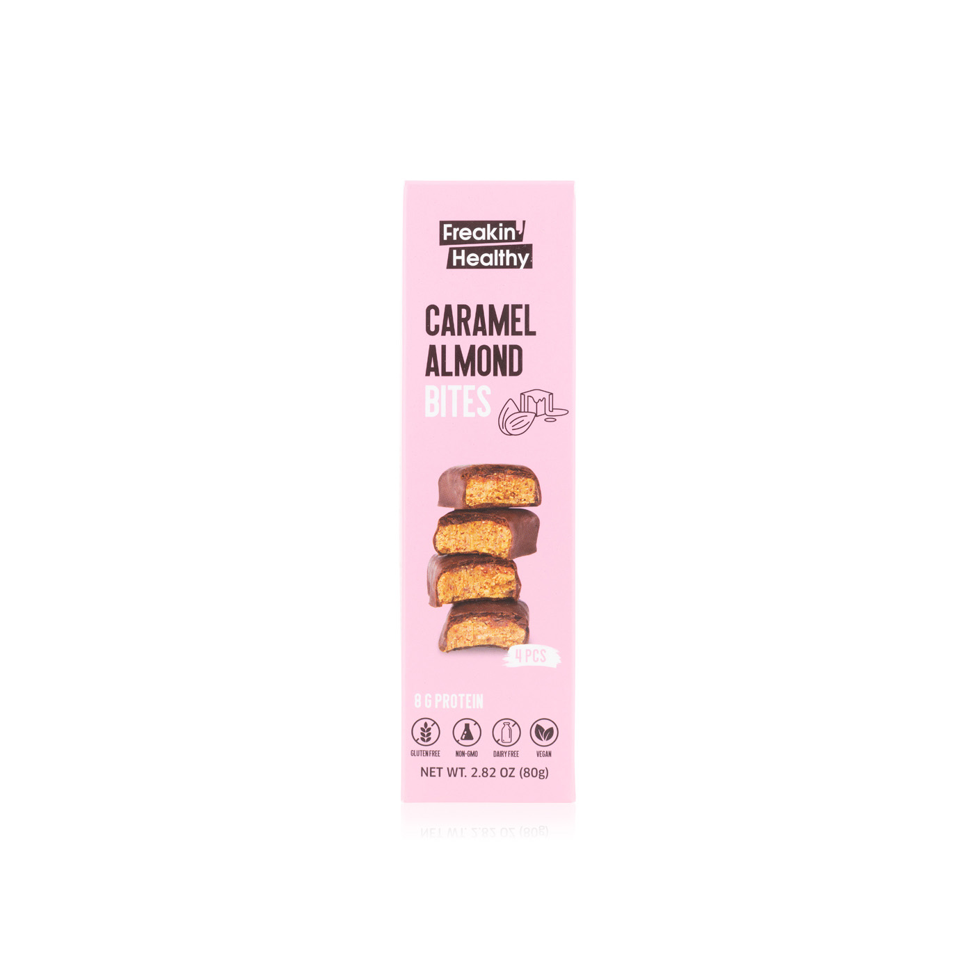 Freakin' Healthy Caramel Almond Bites 80g