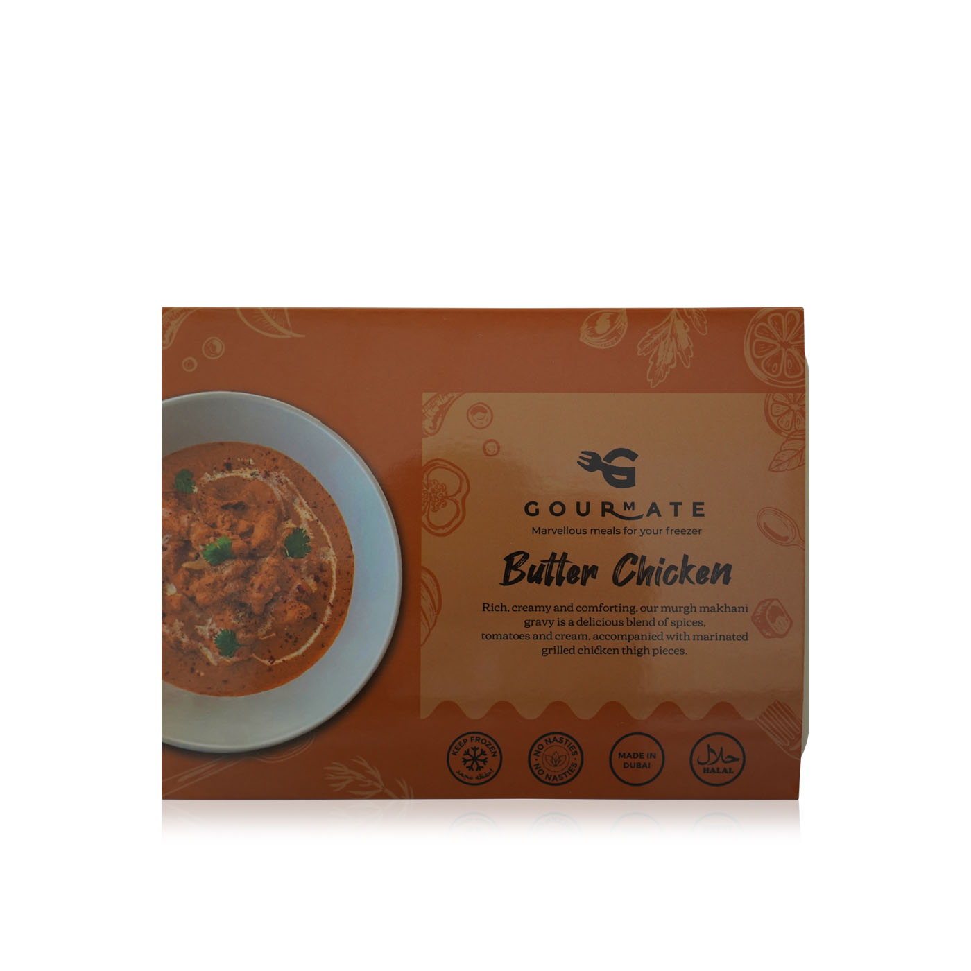 Gourmate Frozen Butter Chicken 330G