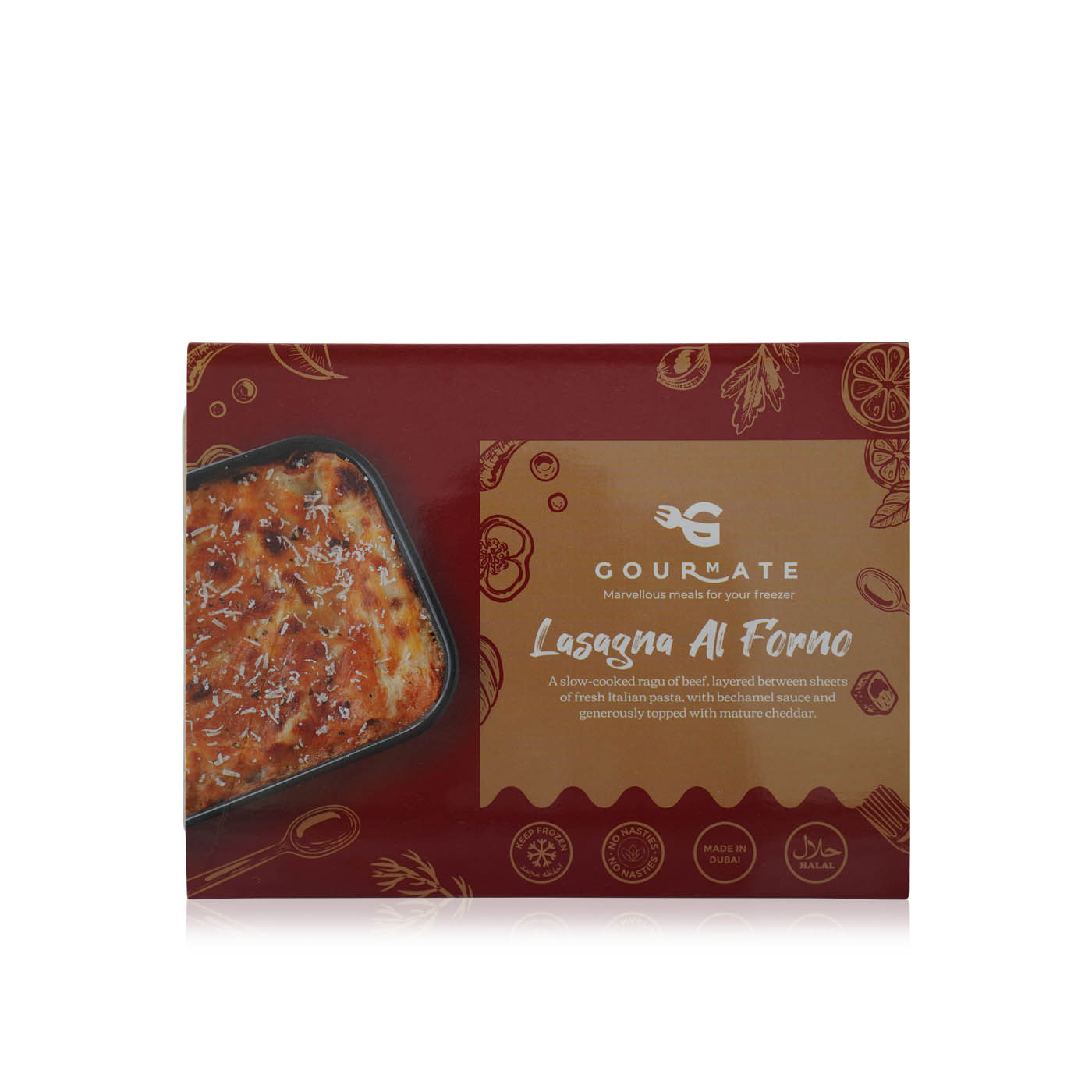 Gourmate Frozen Lasagna Al Forno 380G