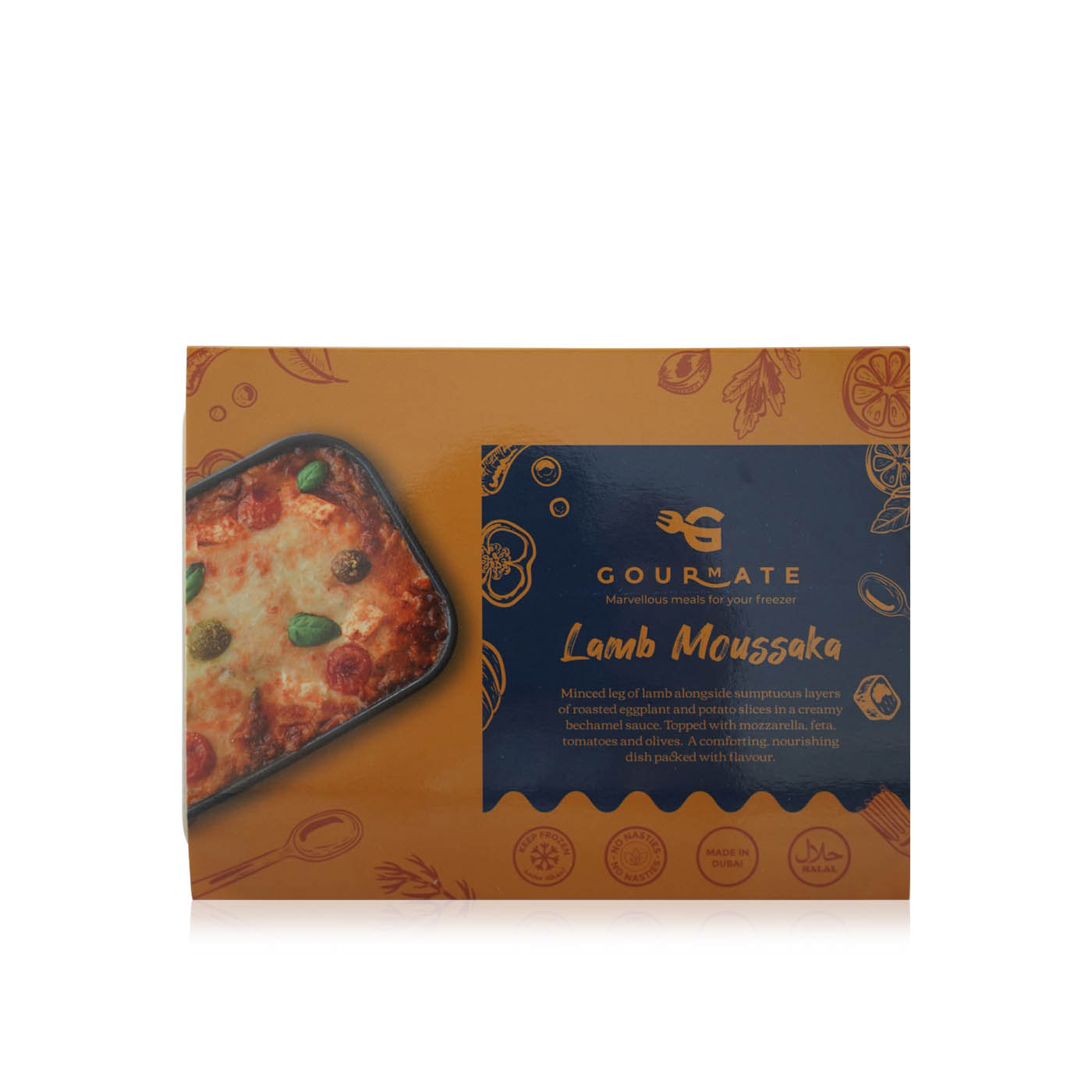 Gourmate Frozen Lamb Moussaka 432G
