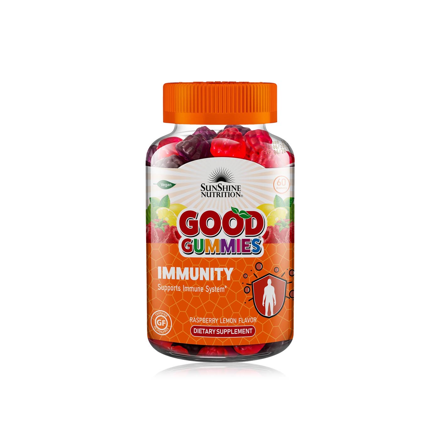Sunshine Nutrition Good Gummies Immunity Gummies 60's
