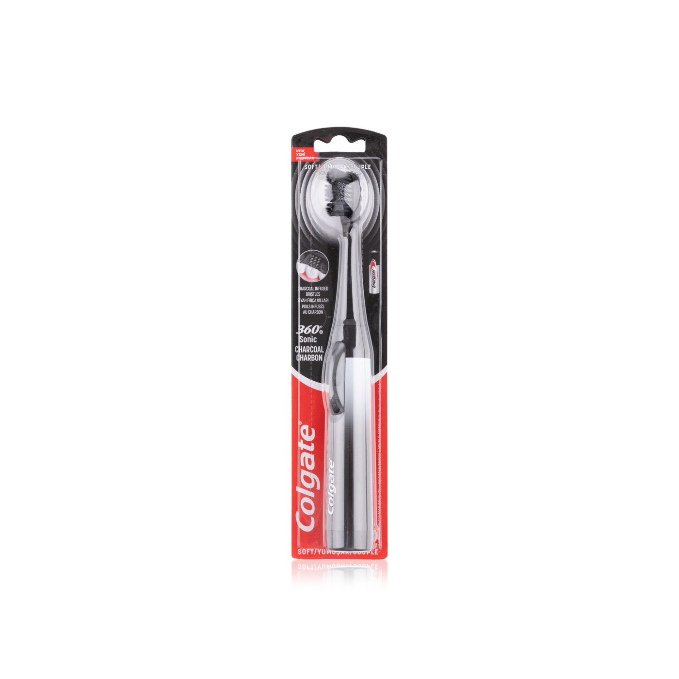 Colgate 360 Sonic Charcoal Electric Toothbrush Soft