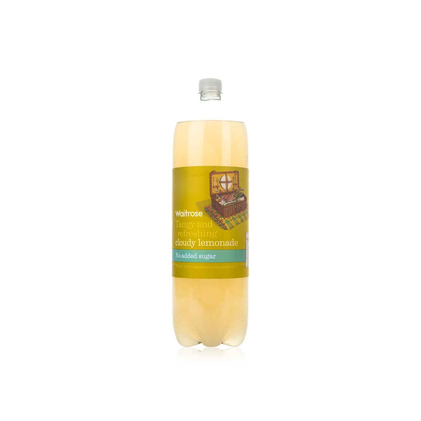 Waitrose Cloudy Lemonade 2 Litre - No added sugar