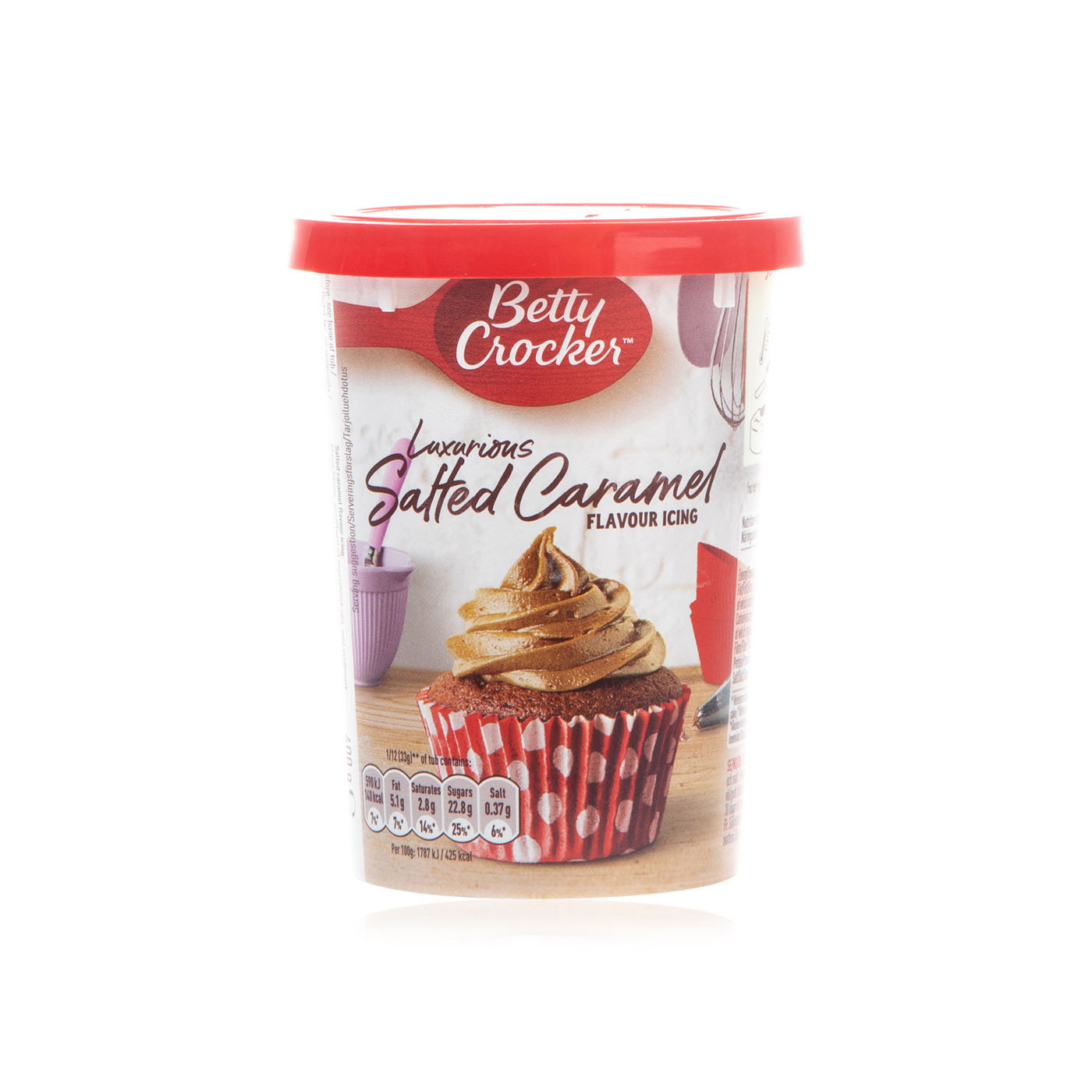 Betty Crocker Luxurious Salted Caramel Icing 400g