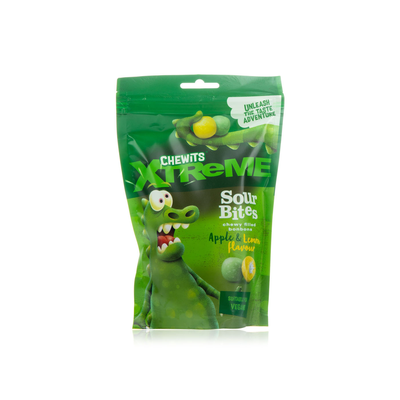 Chewits Xtreme Apple and Lemon Sour Bites 165g