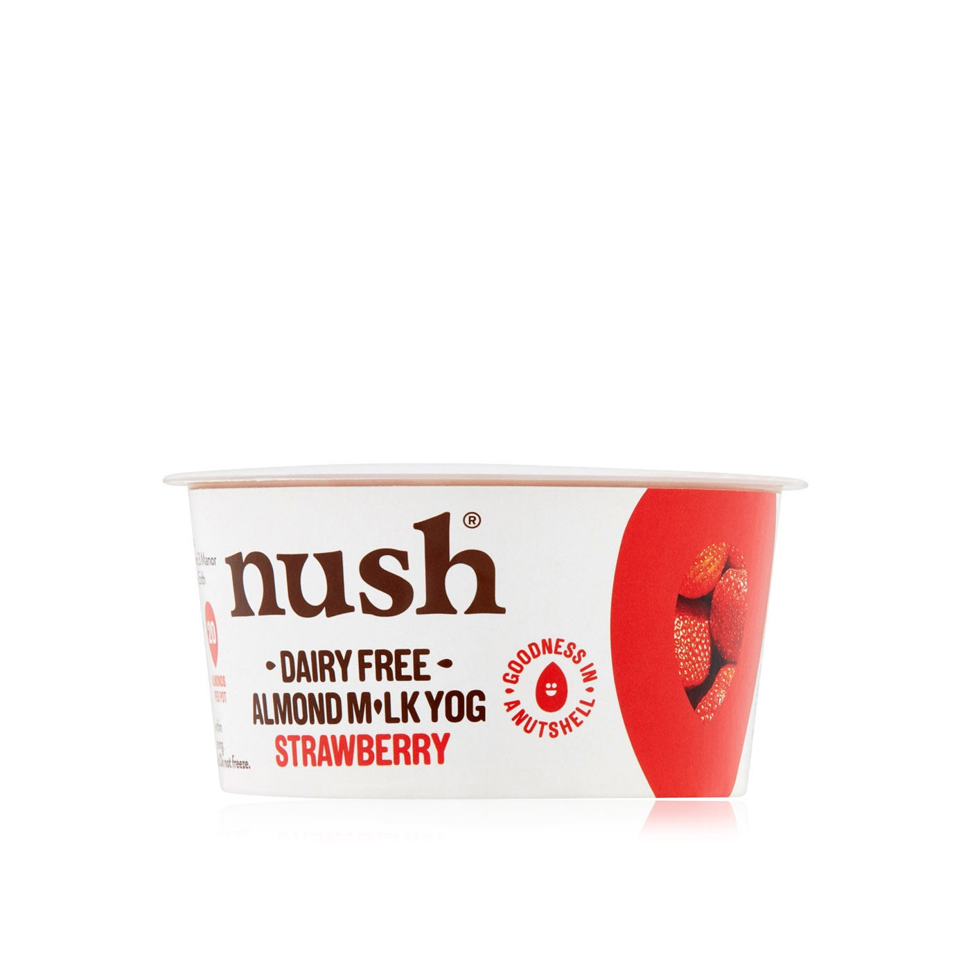 Nush Dairy-Free Almond Yog Strawberry 120g