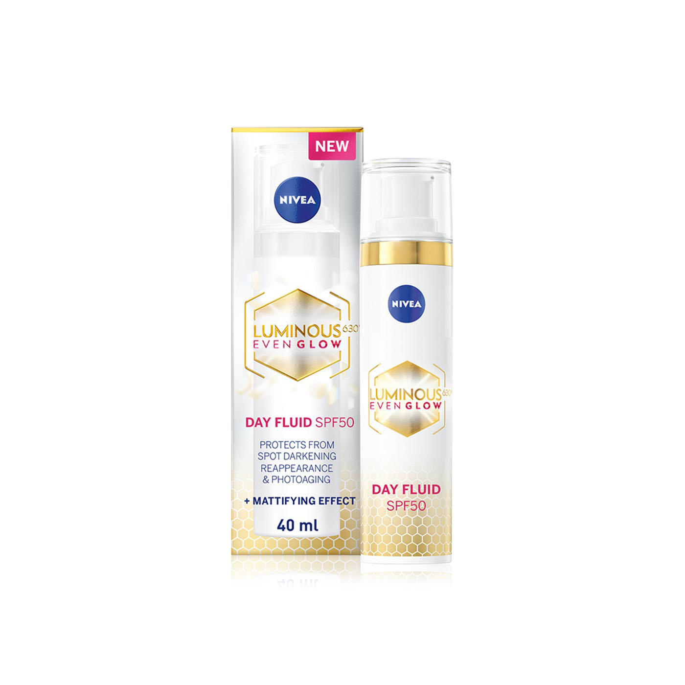 Nivea Luminous630 Even Glow Day Fluid SPF 50 40ml