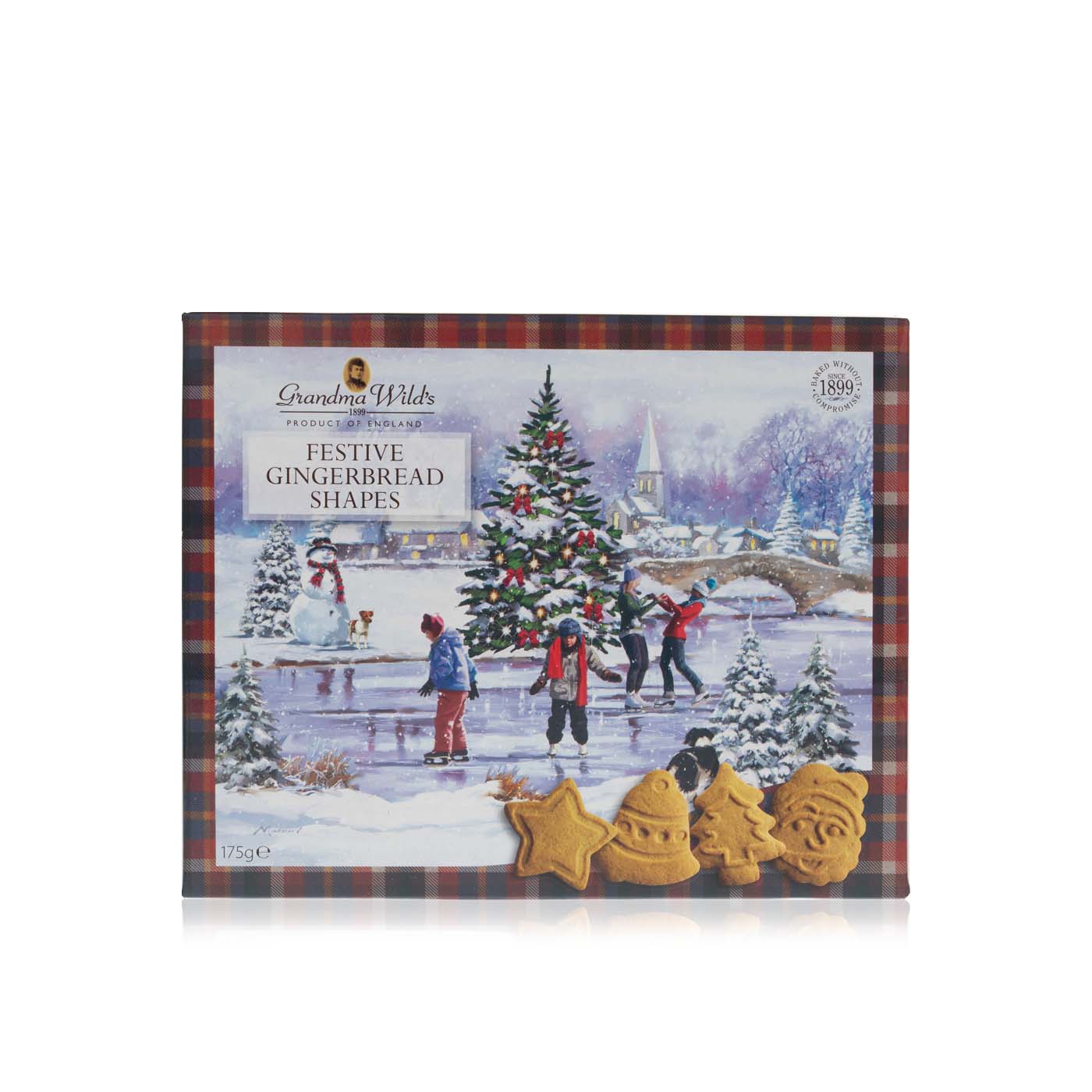 Grandma Wild's Gingerbread Festive Shape 175g