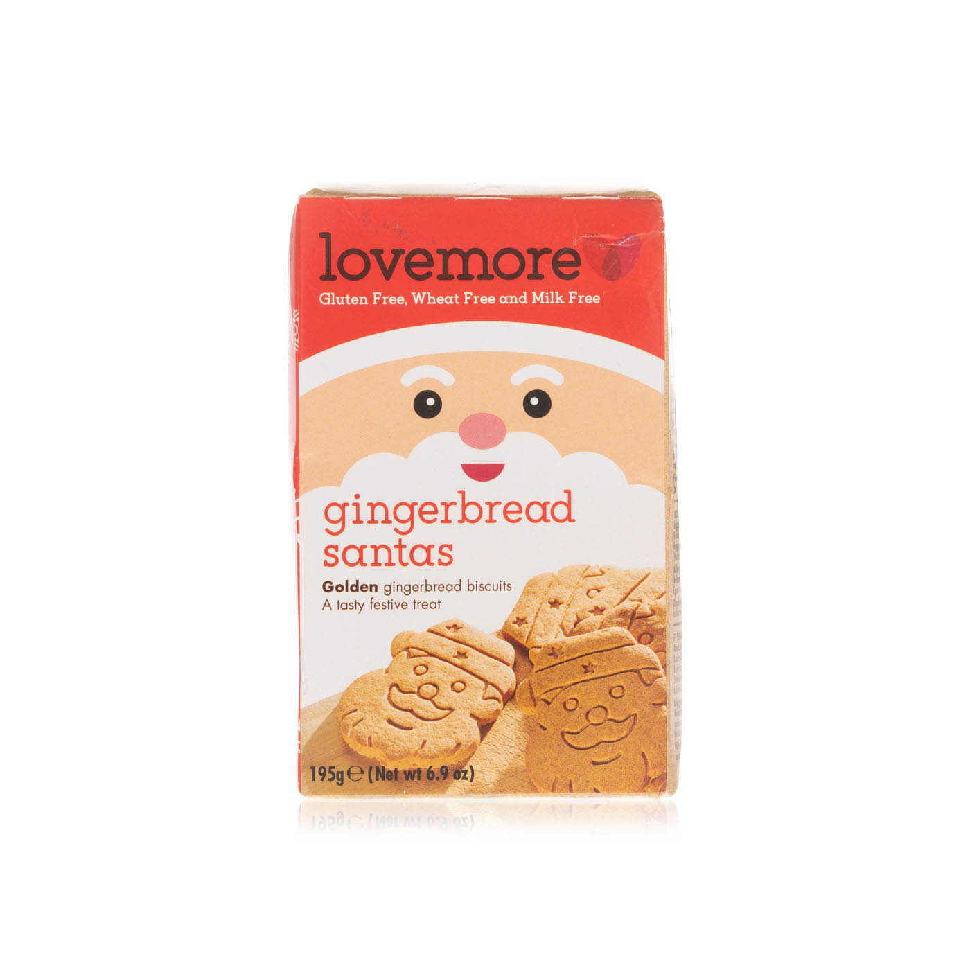 Lovemore Gingerbread Santa Faces 150g