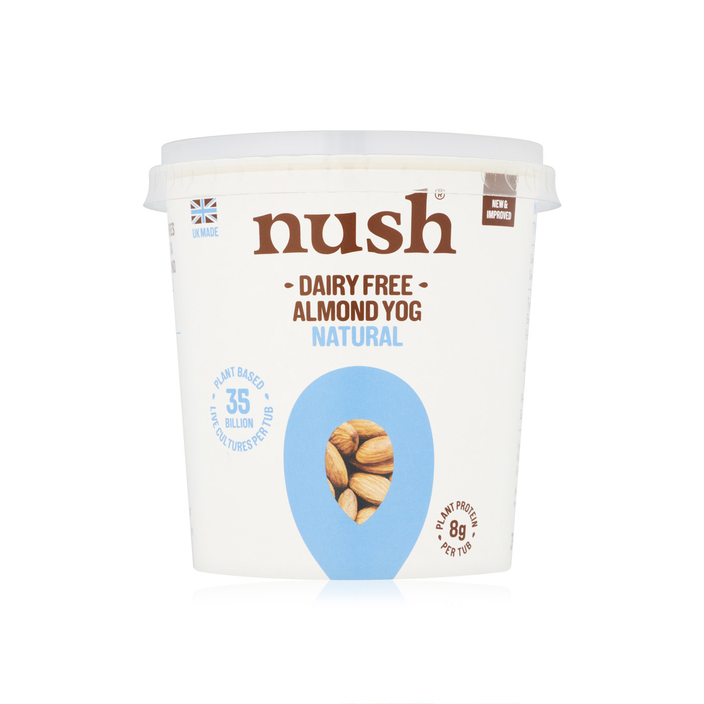 Nush Dairy-Free Almond Yog Natural 350g