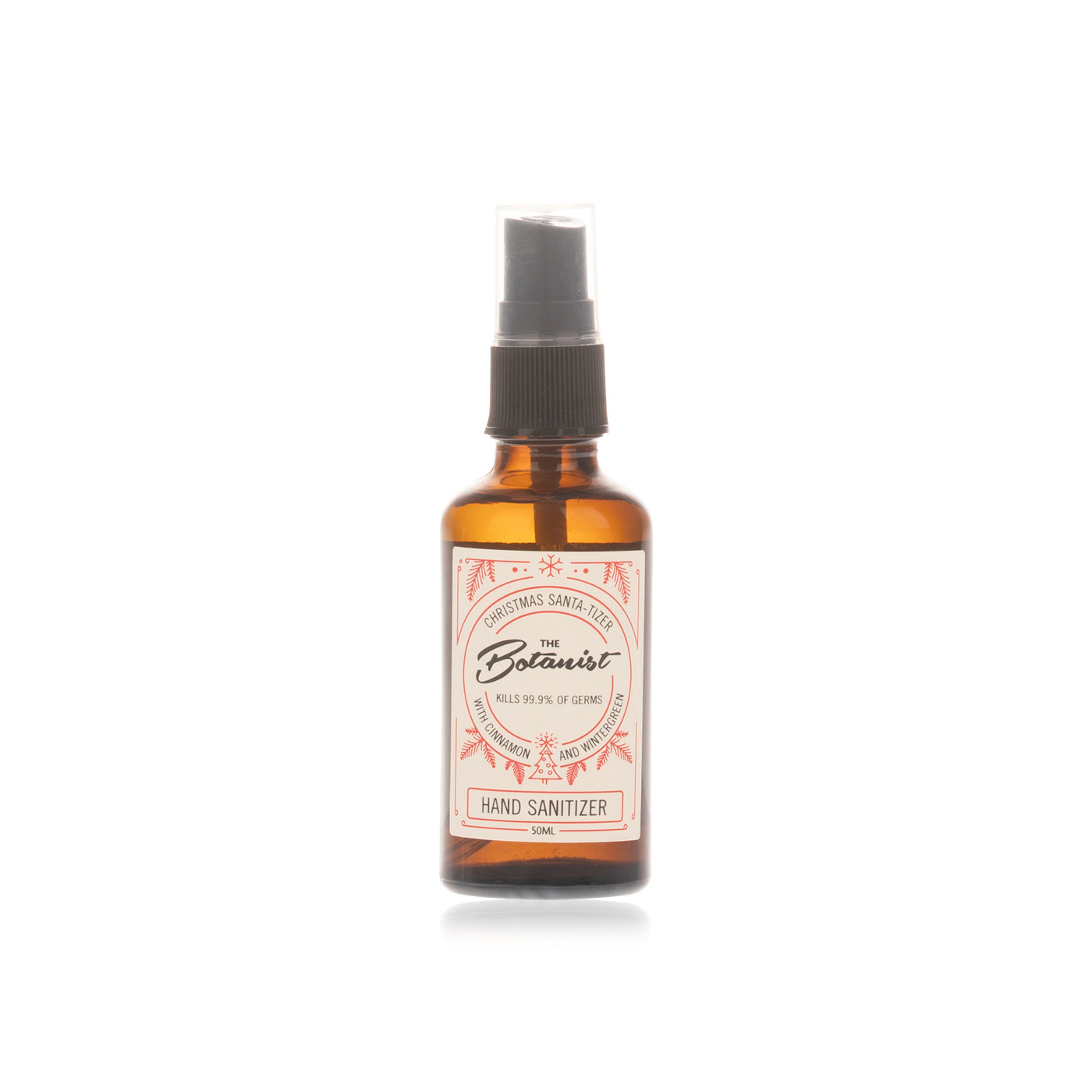 The Botanist 25 x Christmas Sanitiser 50ml
