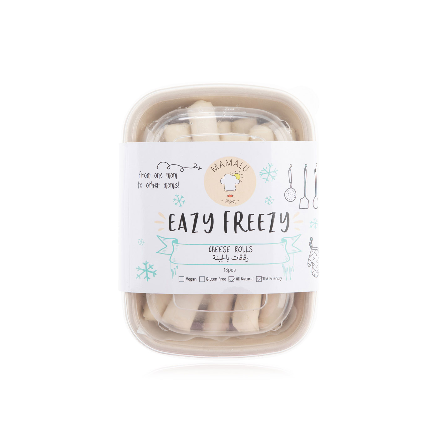 Eazy Freezy Cheese Rolls 250g