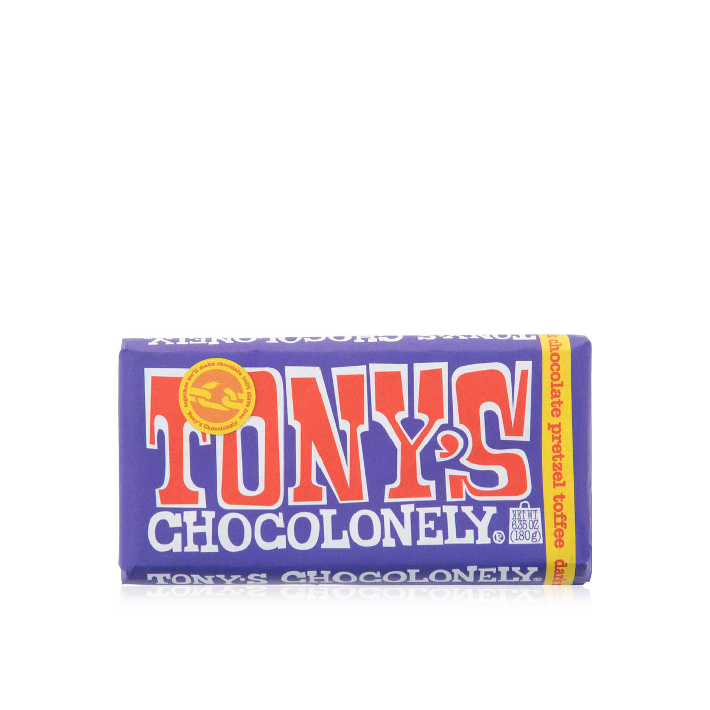 Tony's Chocolonely Dark Milk Pretzel Toffee 180g