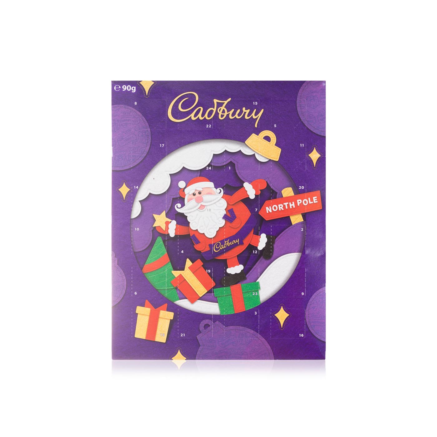 Cadbury chocolate advent calendar 90g Spinneys UAE