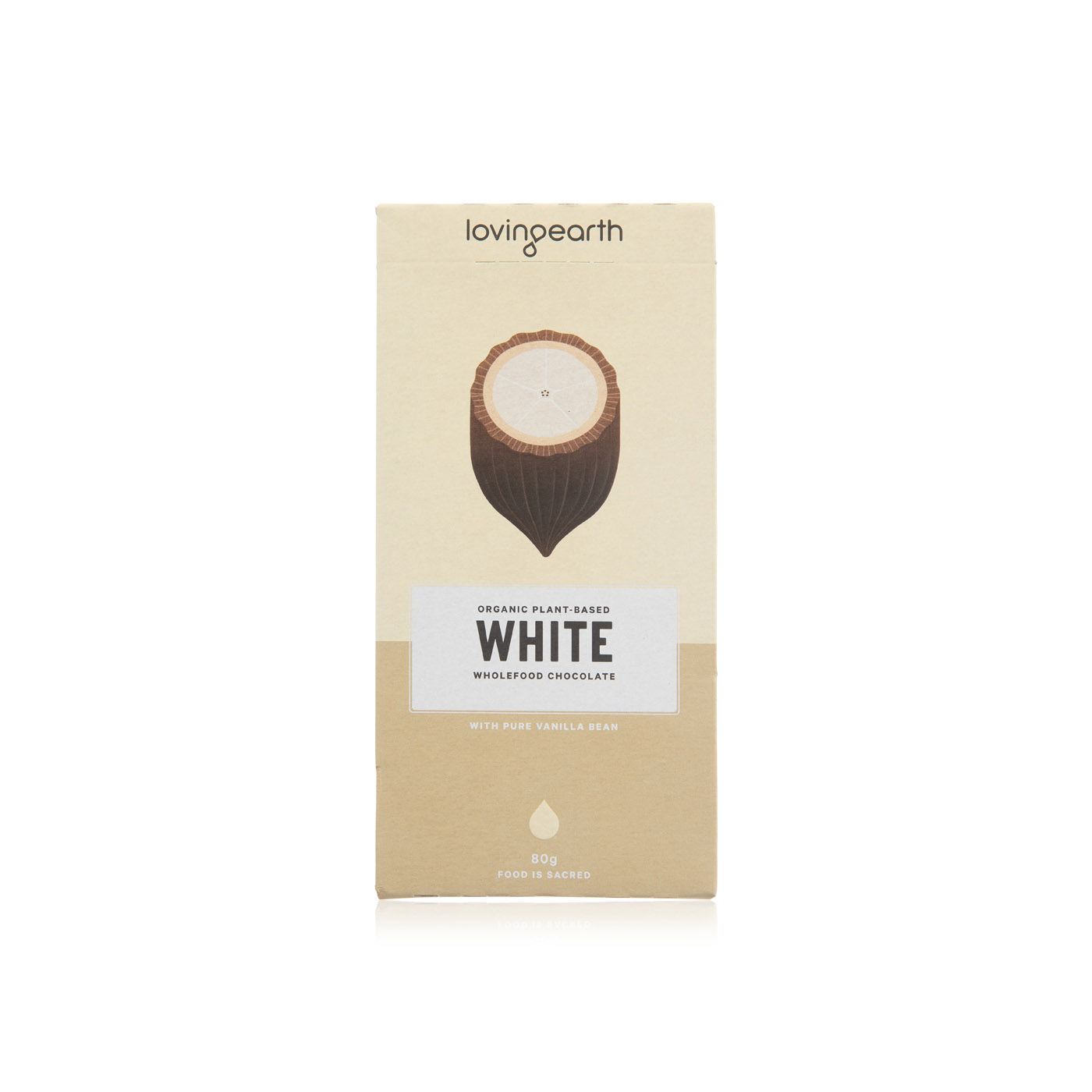 Loving Earth White Chocolate 80g
