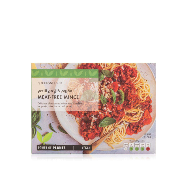 Spinneysfood Frozen Meat Free Mince 175G