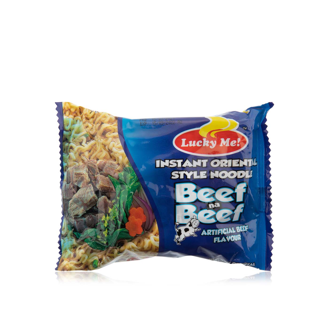 Lucky Me Beef Flavour Instant Noodles 55g