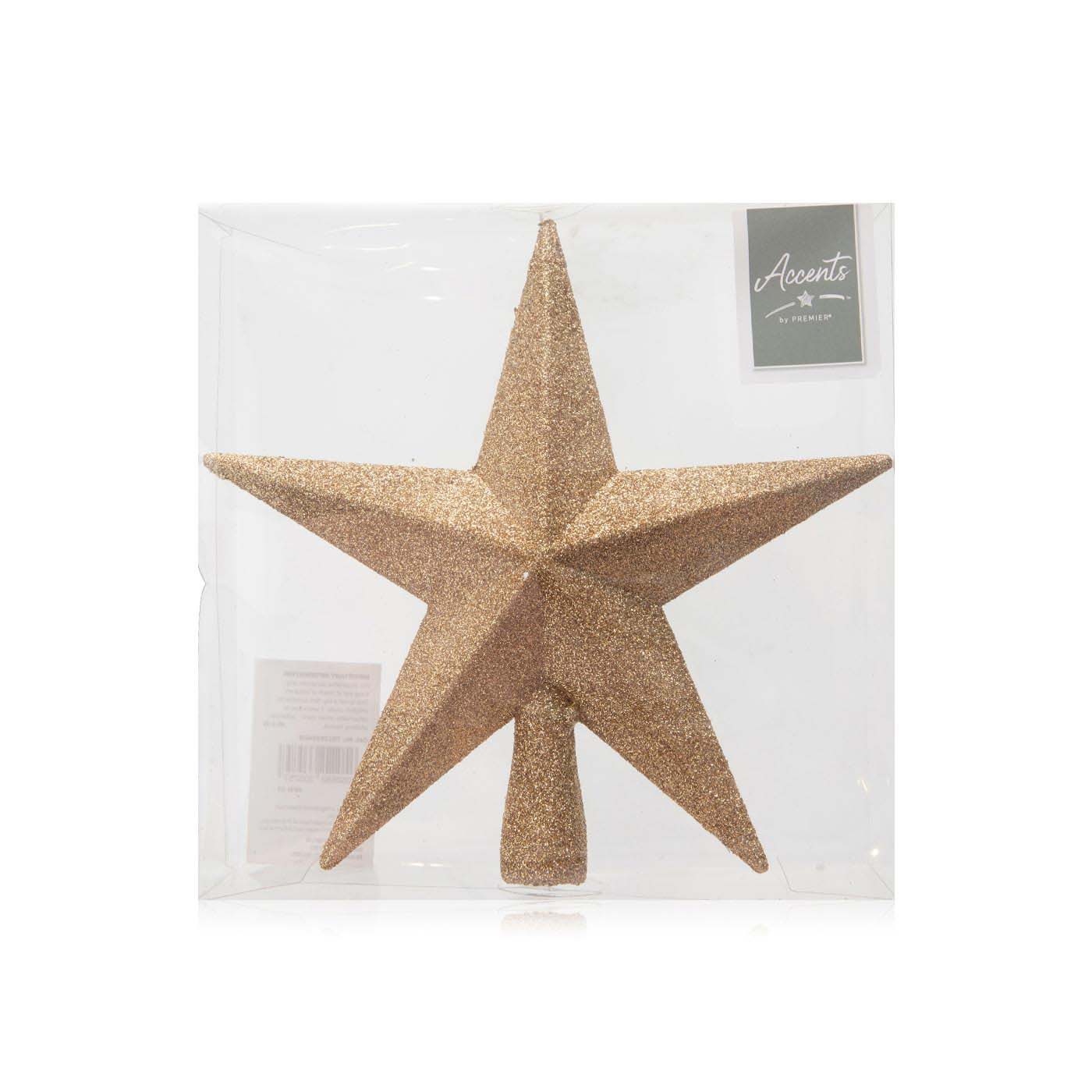 Premier Champagne Gold Tree Topper 20c