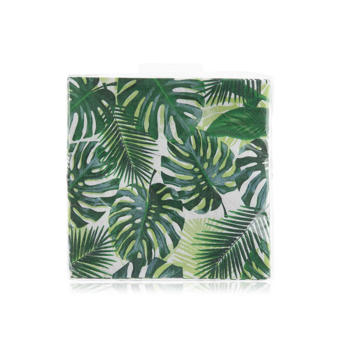 Talking Tables Tropical Fiesta Palm Leaf Cocktail Napkin
