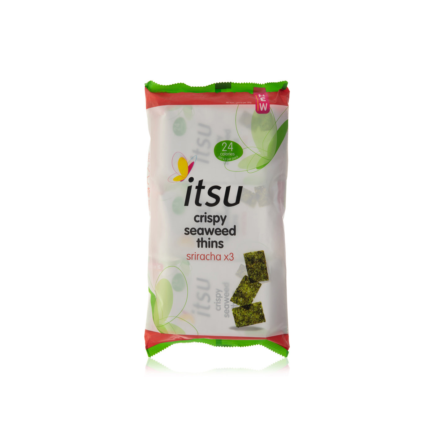 Itsu crispy seaweed thins sriracha 3 x 5g Spinneys UAE