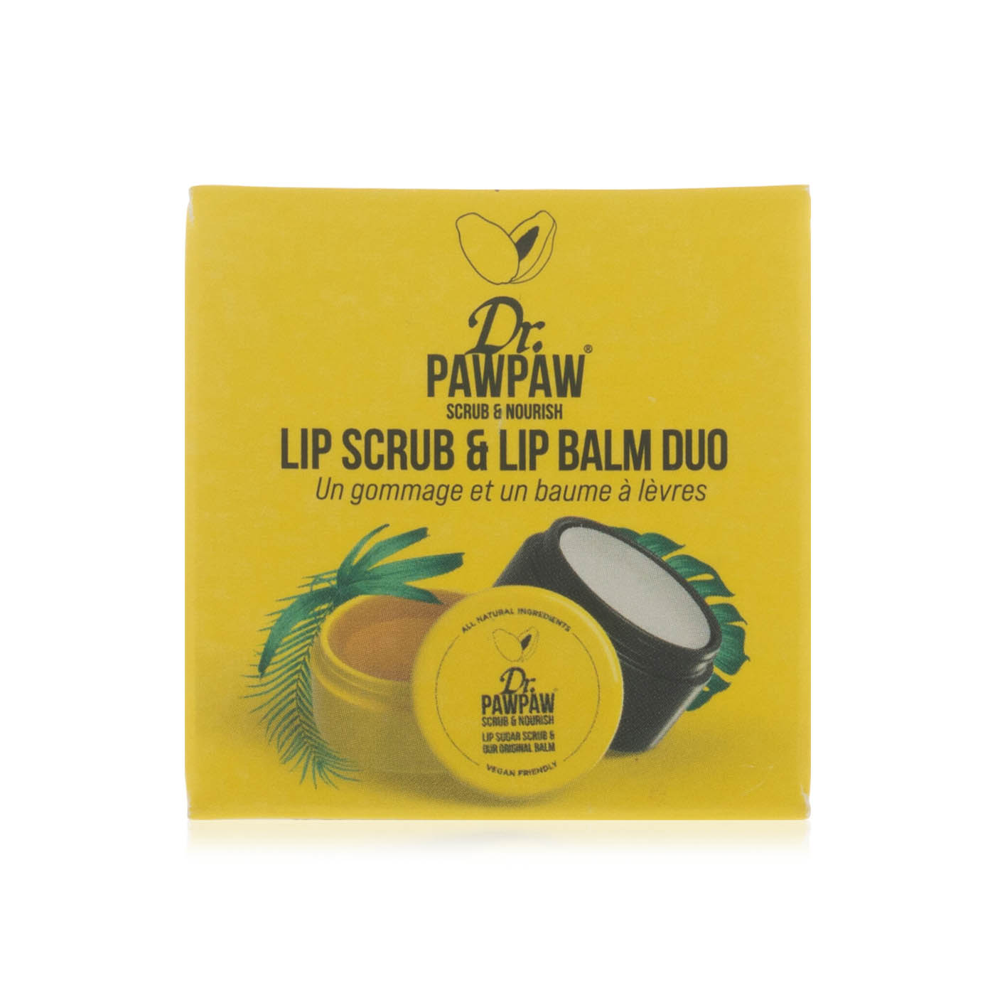 Dr. Pawpaw Lip Scrub and Lip Balm Duo 16g