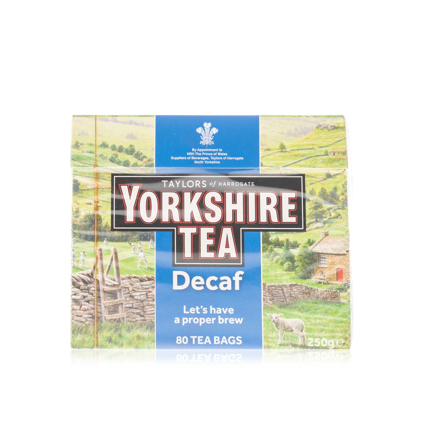 Taylors of Harrogate Yorkshire decaf tea bags 250g Spinneys UAE