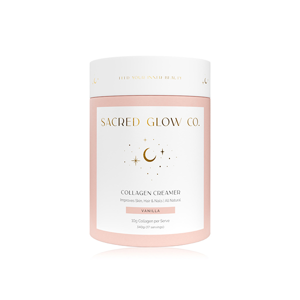 Sacred Glow Collagen Creamer - Vanilla 340g