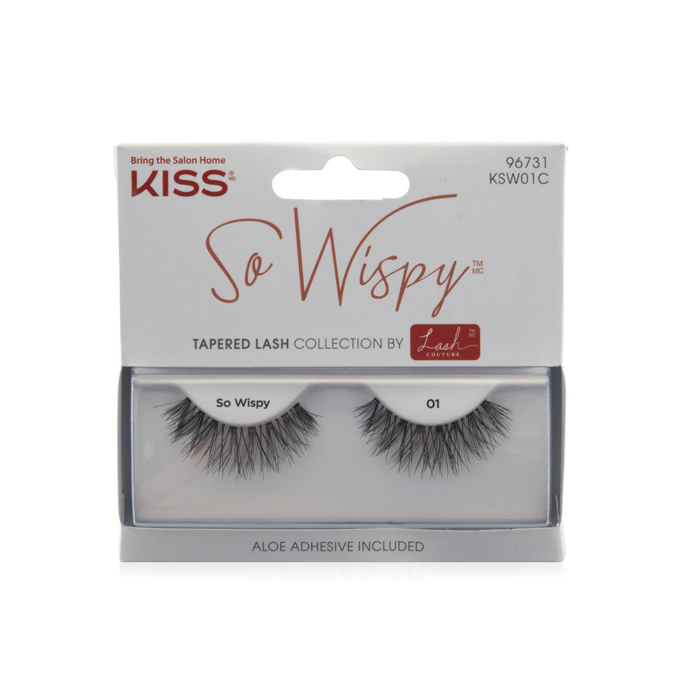 Kiss So Wispy Tapered Lash Collection Ksw01c