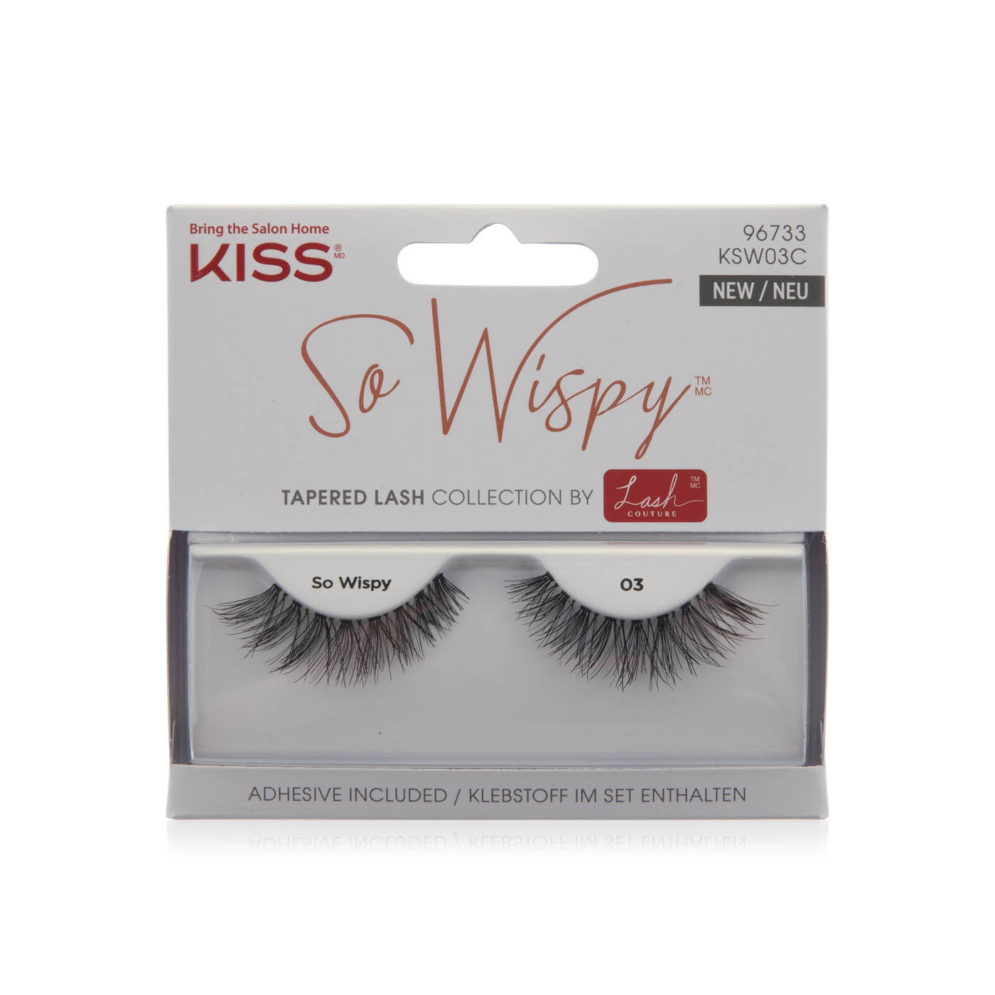 Kiss So Wispy Tapered Lash Collection Ksw03c