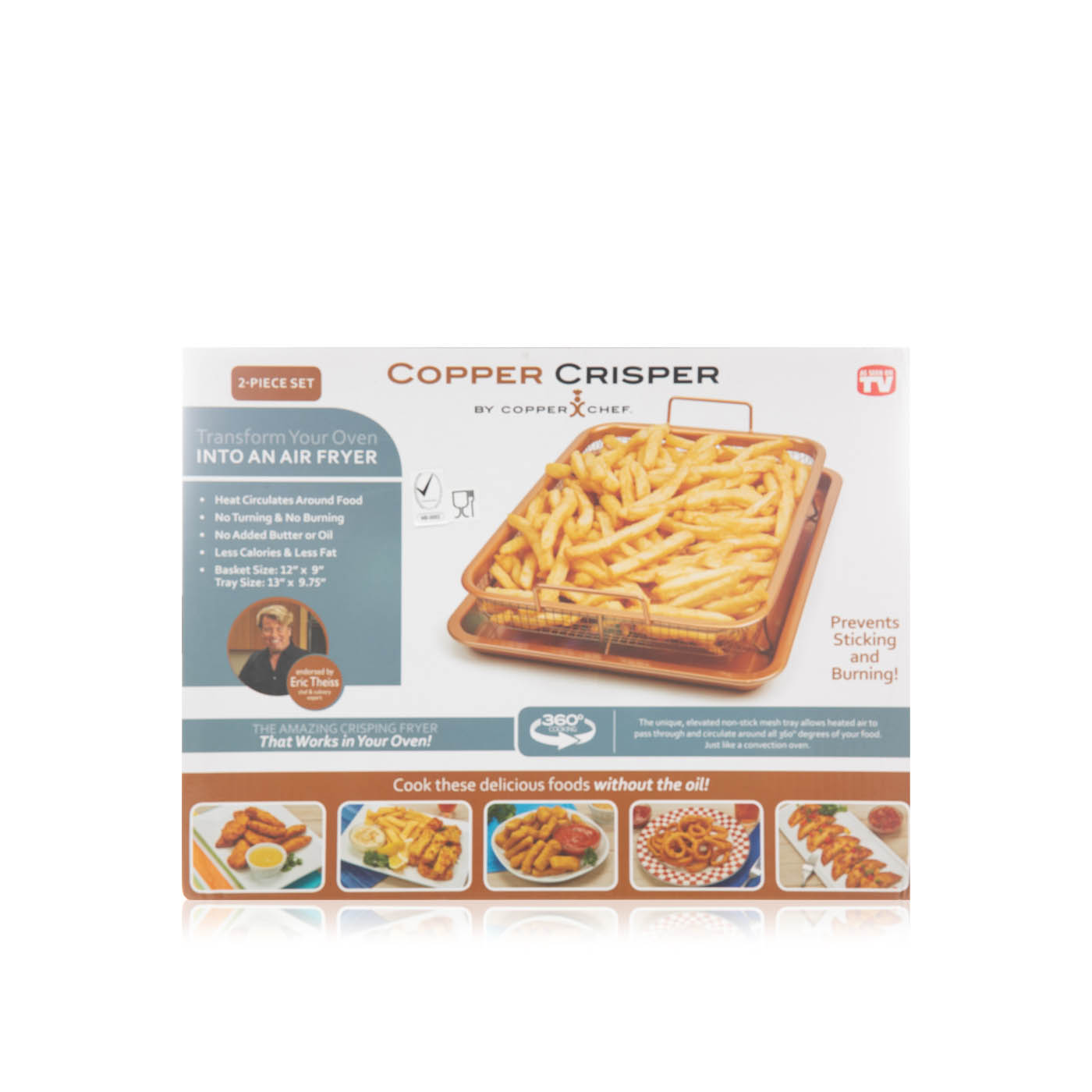 Copper Chef Crisper Basket Tray Medium Spinneys UAE