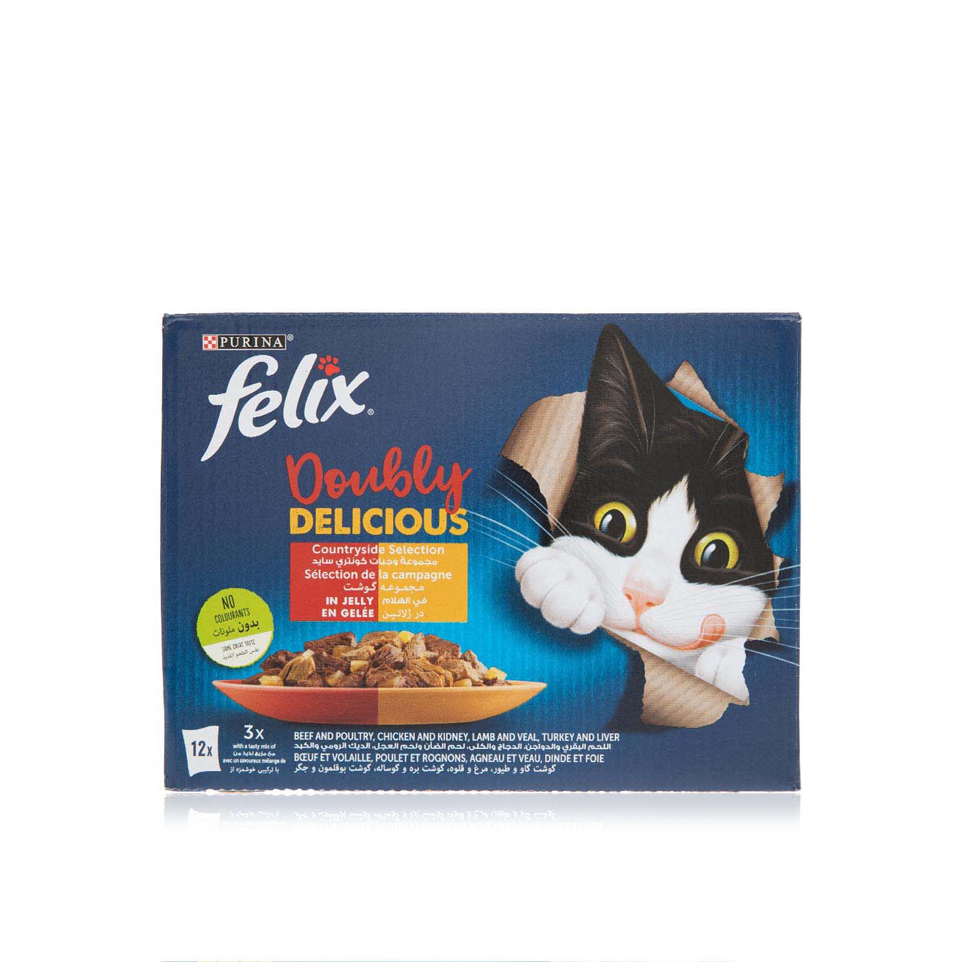 Felix Doubly Delicious Countryside 85g X 12