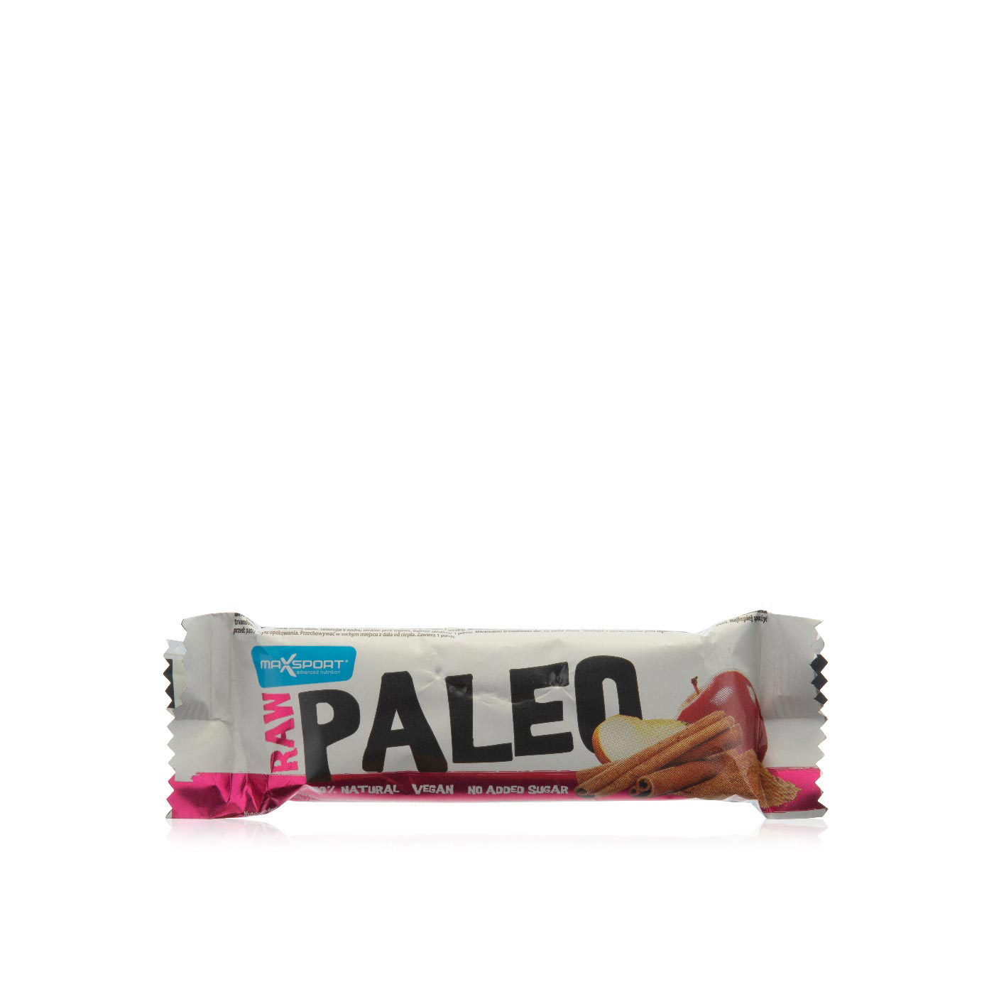 Maxsport Apple Cinnamon Paleo Bar 50g