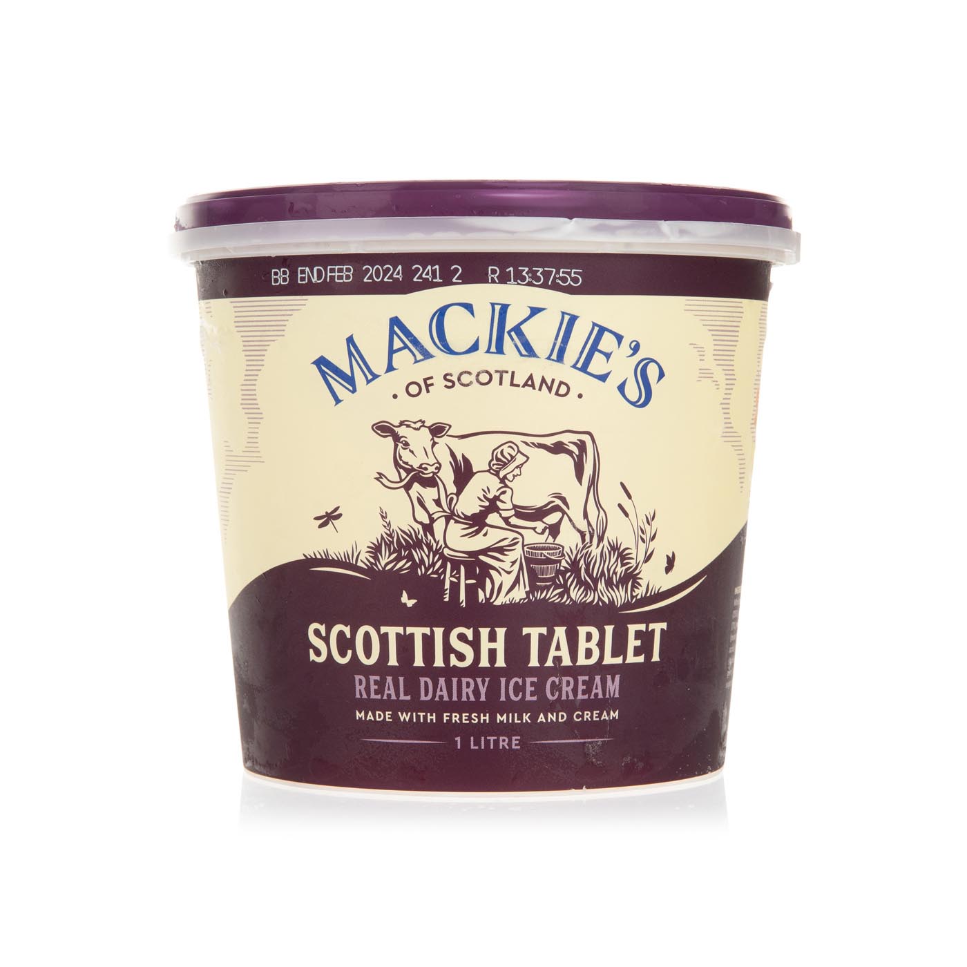 Mackie's Scottish Tablet Ice Cream 1 Litre