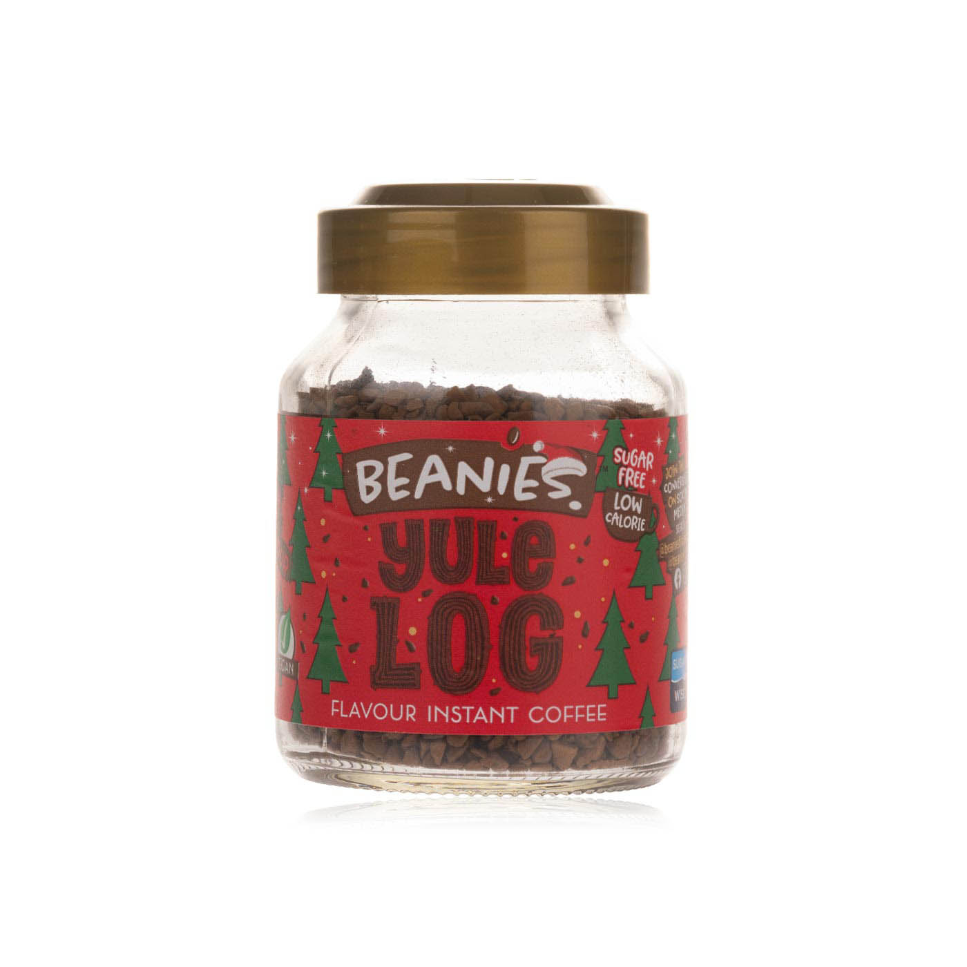 Beanies Flavour Coffee Yule Log Jar 50g