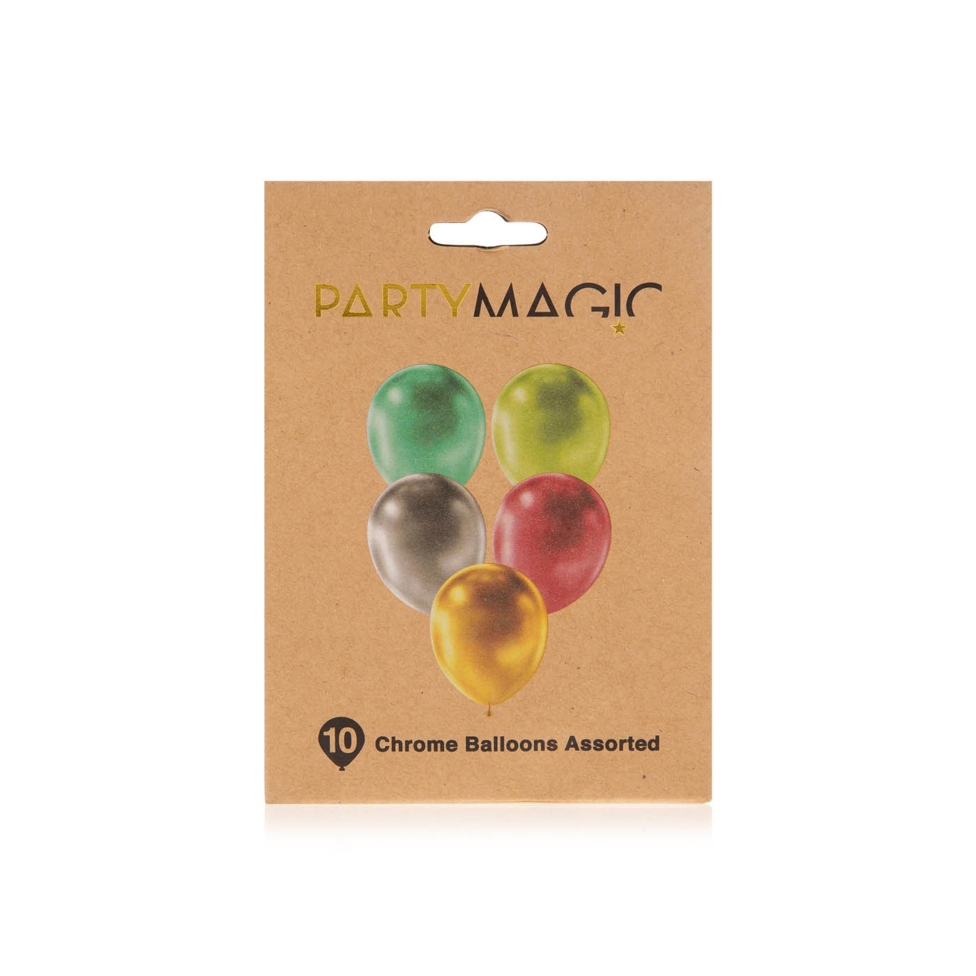 Party Magic Chrome Balloons 10s
