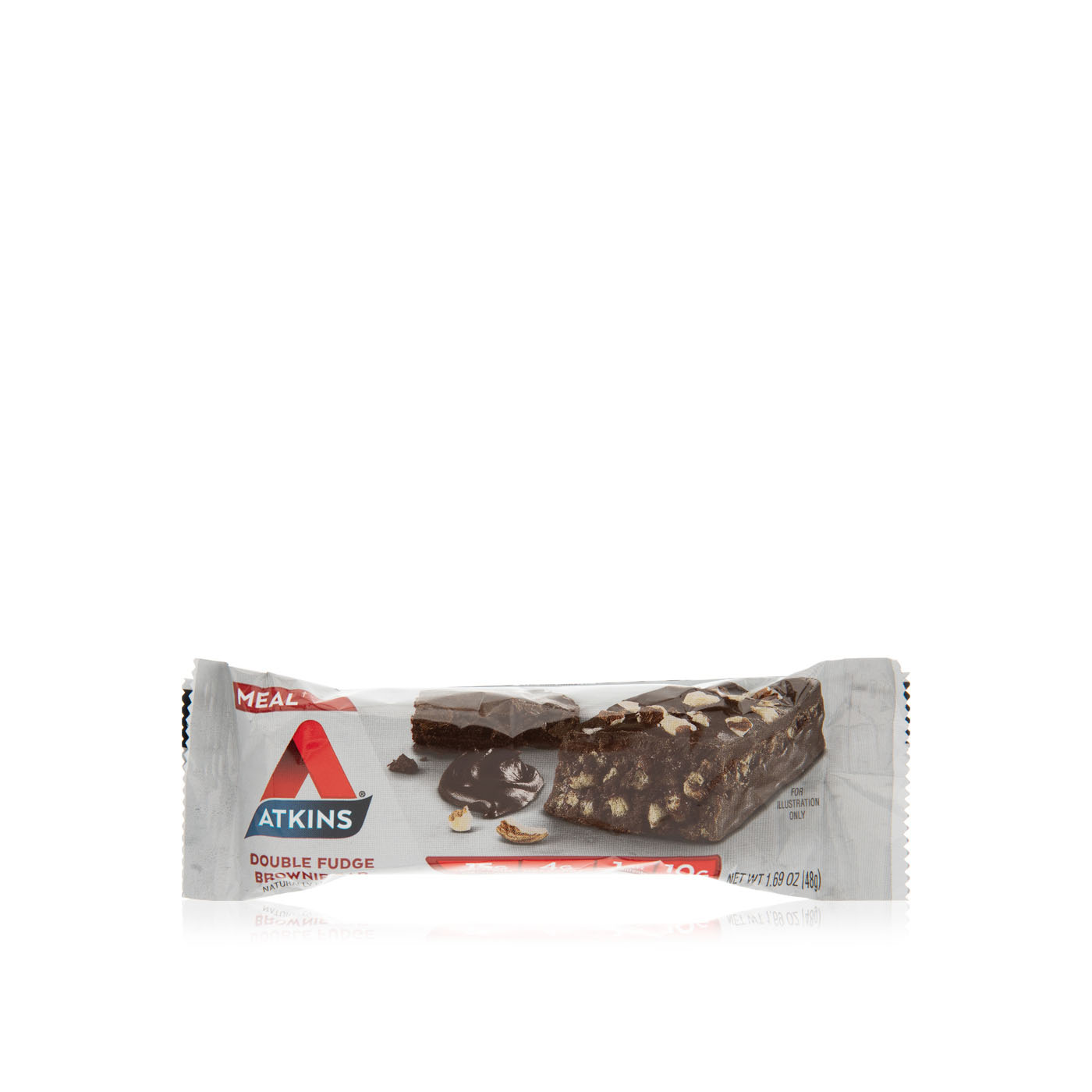 Atkins Double Fudge Brownie Meal Bar 48g