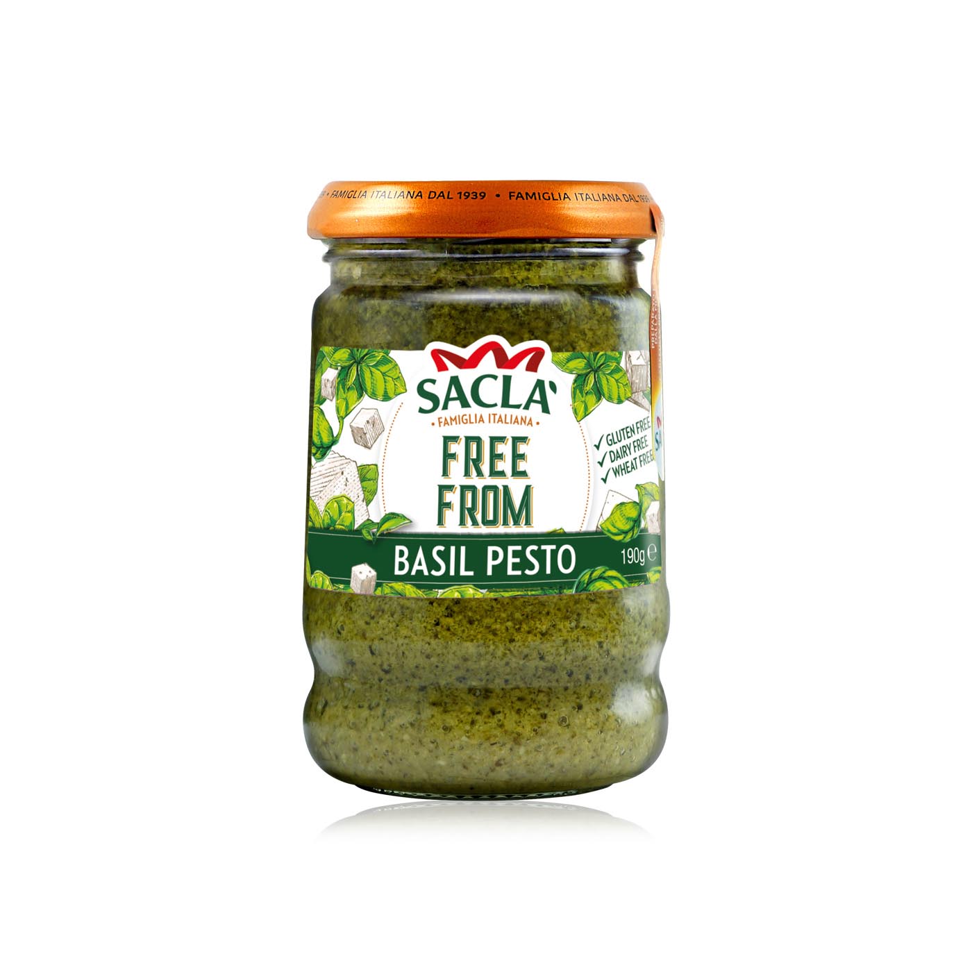 Sacla Basil Pesto Sauce 190g