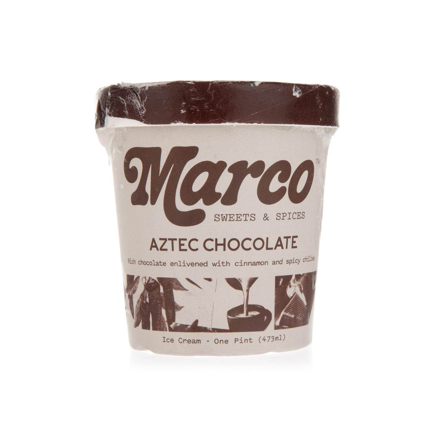 Marco Aztec chocolate ice cream 473ml Spinneys UAE